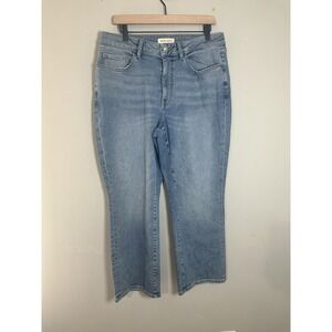 Warp + Weft Light Wash Straight Leg Jeans - Women's Size‎ 14